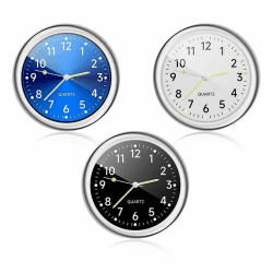 🚗🕒 3 Stück Auto Uhr Mini Uhr Digital Uhr für Das Armaturenbrett Im Auto