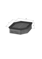 🔥 Super Angebot! MAHLE LX 966 Luftfilter Filtereinsatz für BMW 🚗