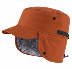 🧢🌲 Outdoor Herren Winter Baseball Cap mit Visier Warm Earflap Hut Trapper Jagd Hut 🌲🧢