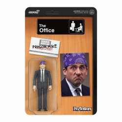 Super7 The Office Reaction Figures Wave 2 - Michael Scott (Prison Mike) Actionfigur 🎬🤣
