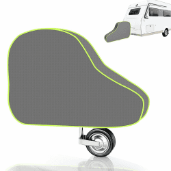 Universale Deichselabdeckung mit Grün Reflexstreifen 🚐
