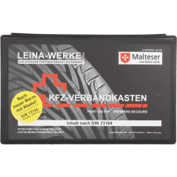 🔥 Super Deal! LEINA-Werke 10105 KFZ-Verbandkasten Fotodruck, Schwarz/Mehrfarbig