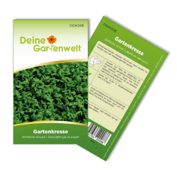 Gartenkresse Einfache Grüne Samen - Saatgut für 1.000 Pflanzen 🌿