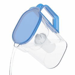 Wessper Wasserfilterkanne mit Filterkartusche 2.7 Liter - BPA-frei und Umweltfreundlich! 🌿💧
