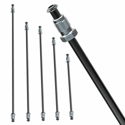 🚗 Bremsleitung Ø 4,75 mm einbaufertig gebördelt (F) mit Nippel 200mm - 3050mm Auswahl 🛠️