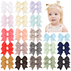 Jollybows 40 Stück Haarschleifen für Babys 🎀