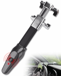 🔒🚗 Tevlaphee Riegel Lenkradkralle mit Alarm 120dB - 66.39€