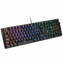 Mechanische Gaming-Tastatur mit RGB-Hintergrundbeleuchtung 🌈