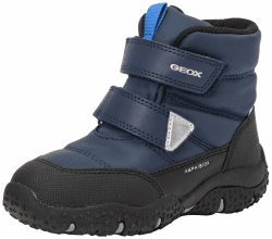 🌟 Super Angebot! Geox B Baltic Boy B ABX B Schneestiefel, Marineblau/Königsblau, 26 EU