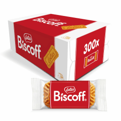 Lotus Biscoff 300 Einzeln Verpackte Kekse 🍪🌟 | Vegan & Knusprig | 1.875 kg