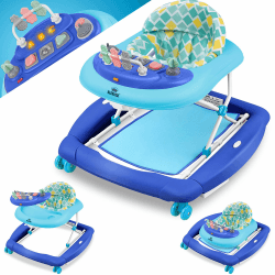 👶🎠 KIDIZ® 4in1 Lauflernhilfe Babywalker Spiel- und Lauflernwagen Gehfrei 🚼