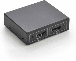 🌟 Angebot: Amazon Basics HDMI-Splitter, 1 In / 2 Out, 4K bei 30 Hz für 2 Monitore, Schwarz