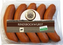 Rindbockwurst aus Buchenholz Räucherofen 🌭🔥