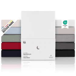 🛏️ Blumtal® Premium Spannbettlaken 270x200 cm: Familienbett-Set 🌟