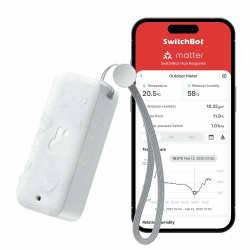 SwitchBot IP65 Hygrometer Thermometer: Präzise Überwachung für Innen & Außen! 🌡️