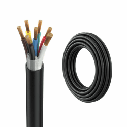 FIRMERST 6×1.5 mm² und 1×2.5 mm² 7 poliges Anhängerkabel 10 M reines Kupfer 🚗🔌