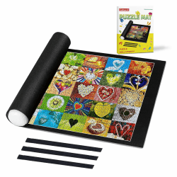 🧩 Celawork Puzzlematte für Puzzles - Bis zu 1000 Teile - Puzzle Pad und Rollmatte
