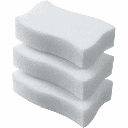 🧼🧽🌟 Großer Deal: Franke 10220 Reinigungs-Schwamm 3er Set Melaminschwamm Schmutzradierer, Weiß! 🌟🧽🧼