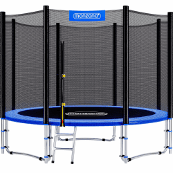 🎉 Monzana® Trampolin Ø 183/244/305/366/427 cm TÜV SÜD GS Zertifiziert Komplettset 🎁