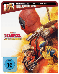 🔥 Deadpool & Wolverine - Limitiertes Steelbook DEADPOOL (4K Ultra HD & Blu-ray) Deal! 🔥