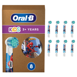 🕷️ Oral-B Kids Spiderman Aufsteckbürsten - 8 Stück