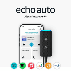 🚗🔊 Echo Auto (Neueste Generation) - Nimm Alexa mit auf die Fahrt! 🎶📞🏠