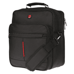 🌟 Christian Wippermann Flugbegleiter Tasche im Hochformat Schwarz 🎒