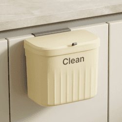 Cokshy Küchenmülleimer mit Deckel, 8,5 L Hängender Mülleimer Küche mit Deckel 🗑️