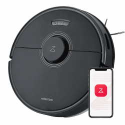 🤖🧹 Roborock Q7 Max Saugroboter mit Vollgummibürste, 4200Pa Saugkraft, Staubsauger Wischroboter