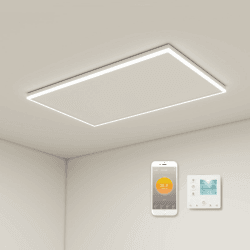 Infrarotheizung Deckenmontage 700 Watt mit LED Beleuchtung 🌞🔥
