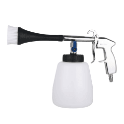 🚗 Reinigungspistole für Auto mit Schaumstoff Flasche und Bürste 🧼✨