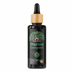 NatuRise® Omega 3 Vegan - Algenöl - 1884mg DHA, EPA & DPA - Hochdosiert - 100 ml