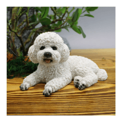 Süße Otzoan Pudel Gartenfigur 🐩🌿