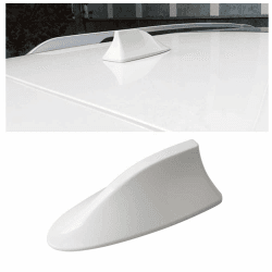 Autoantenne Haifischflosse für Auto Tuning - Weiß 🦈🚗