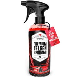 Felgenreiniger zur Felgenpflege | Professionelle Felgen-Reinigung für Alufelgen & Stahlfelgen 1 Liter | Autopflege für Sommer-Reifen/Winter-Reifen | Premium Felgen Reiniger | URBAN Forest 🌳