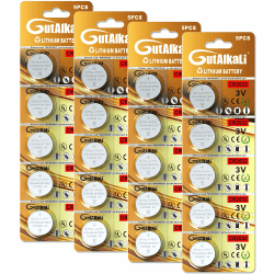 Angebot: GutAlkaLi 20 Stück CR2032 3V Batterien CR 2032 Knopfzelle