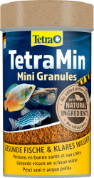 🐟 TetraMin Mini Granules - Langsam absinkendes Fischfutter für kleine Zierfische 🐠