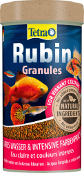 🐠🌈 Tetra Rubin Granules - Fischfutter mit natürlichen Farbverstärkern 🌿 250 ml Dose 🐟