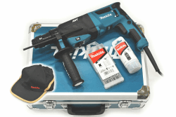 🔨 Super Deal! Makita HR2631FT13 Kombihammer für SDS-PLUS 26 mm im Alukoffer