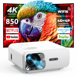 4K Beamer mit Autofokus und Keystone-Korrektur - Jimveo J61
