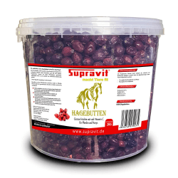 Hagebutten Pferd | 🐴 Mit viel Vitamin C für Pferde und Ponys | 2kg Eimer 🍎🍏