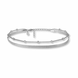 Mehrreihige Fußkette - Verstellbar I Schlangenkette Fußschmuck 🌟