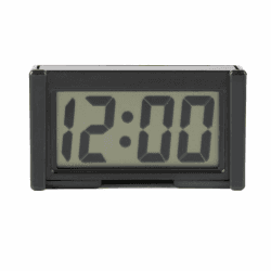 🚗🕒 Mini Auto Uhr Digitaluhr | Universal Zeit Datum Kalender