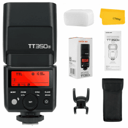 📸 Blitzangebot! Godox TT350S TTL 2.4G HSS 1 / 8000s GN36 Kamera Flash Speedlite für Sony