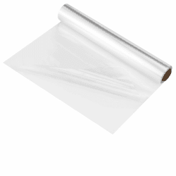 🎁 3 Mil Dicke Klare Cellophanfolie, 86CM x 30M Klare Cellophan Rolle