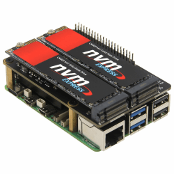 🔥 Angebot: X1004 Dual M.2 NVMe SSD Shield PCIe Peripheral Board für Raspberry Pi 5 🚀