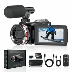 Videokamera 4K Camcorder 48MP 60FPS 📹