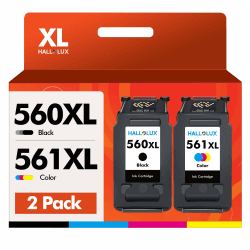 🖨️ PG-560XL CL-561XL Druckerpatronen für Canon Pixma TS5350i TS5351i TS7450A TS7451A TS7450i TS5350 TS7451i TS5351