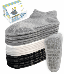 👶🏻 Simply Kids Stoppersocken Kinder (9 Paar) Baby Socken Anti Rutsch 0 monate - 7 Jahre Antirutschsocken Kinder