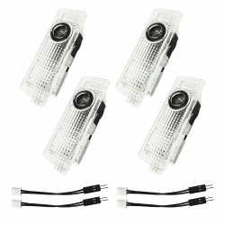 🚗 Krewua 4 Stück Viererpack Autotürlichter - Spezielles Angebot!